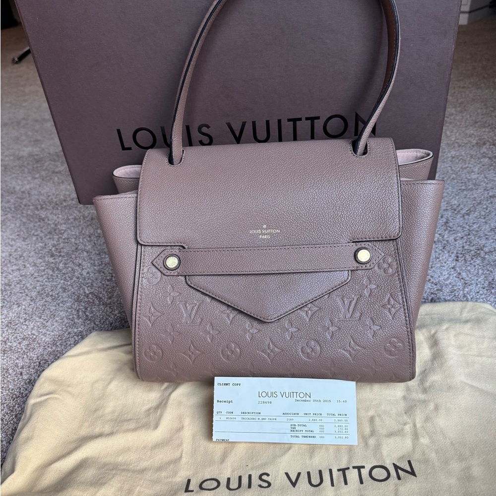 Louis Vuitton Brown Monogram Shoulder Bag